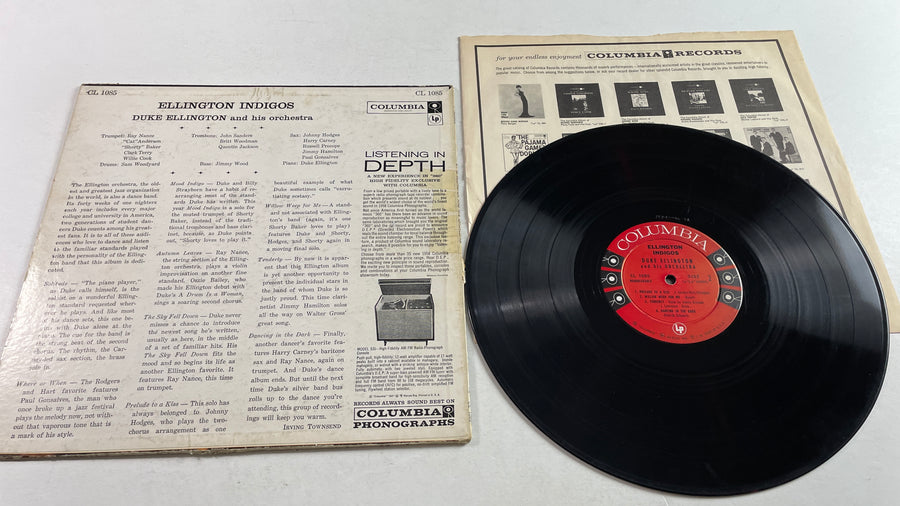 Duke Ellington And His Orchestra Ellington Indigos Used Vinyl LP VG+\G+