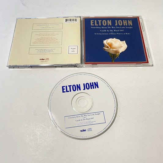 Elton John Something About The Way You Look Tonight Used CD Single VG+\VG+