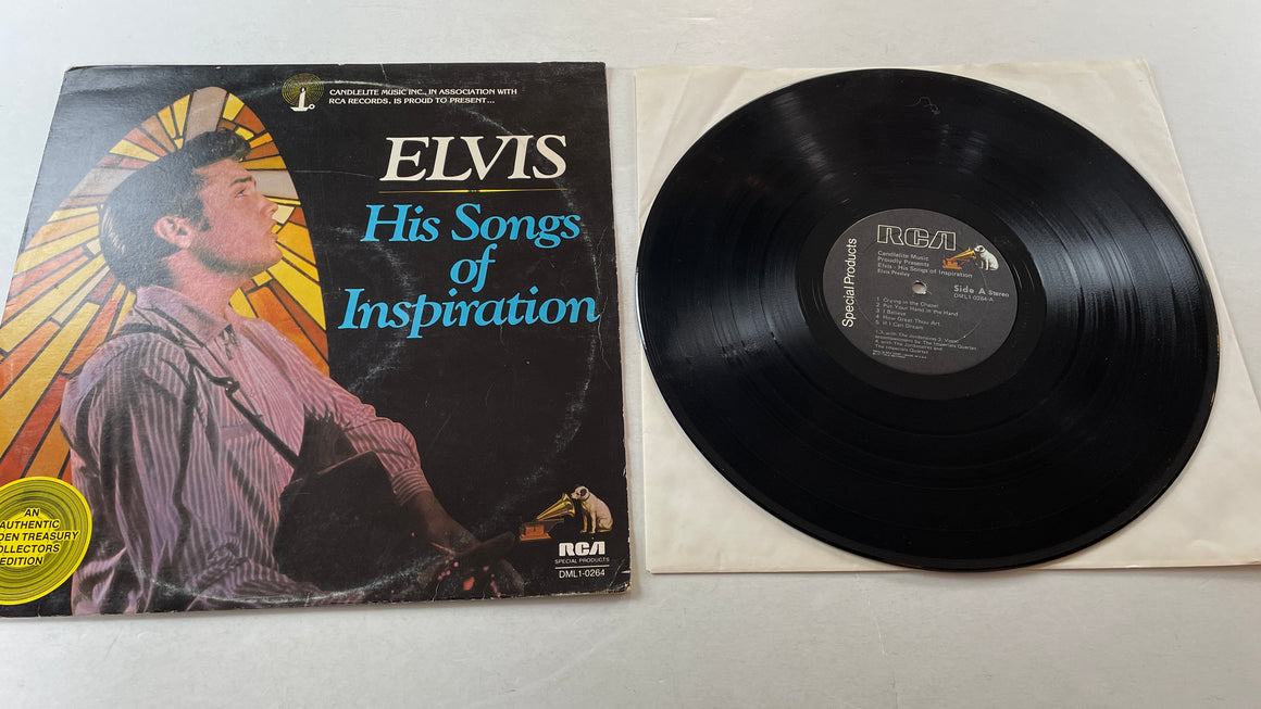 Elvis Presley Elvis - His Songs Of Inspiration Used Vinyl LP VG+\G