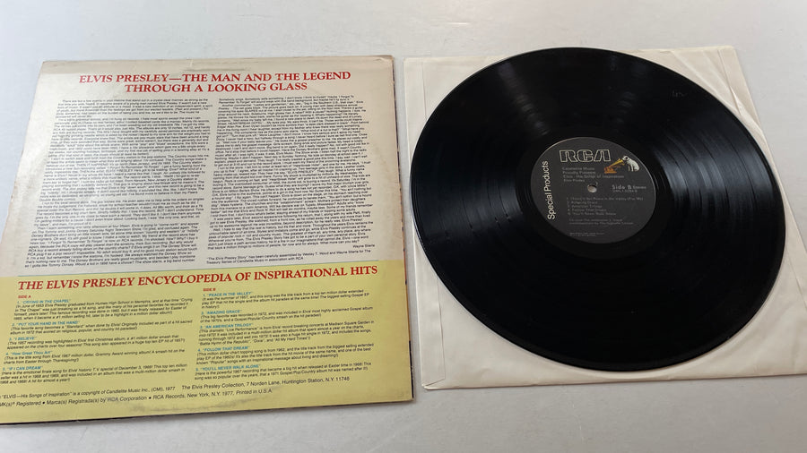 Elvis Presley Elvis - His Songs Of Inspiration Used Vinyl LP VG+\G