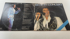 Elvis Presley Elvis In Concert Used Vinyl 2LP VG+\G+