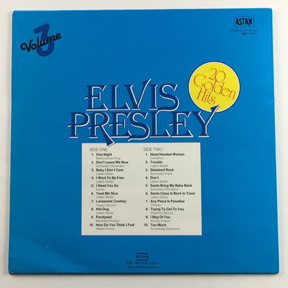 Elvis Presley ‎ 20 Golden Hits - Volume 3 Orig Press Used Vinyl LP VG+\VG+