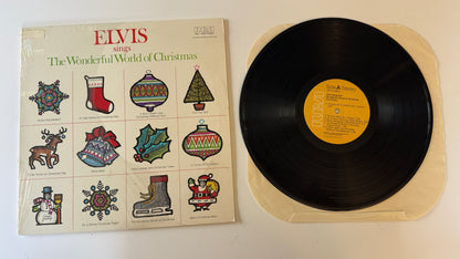 Elvis Presley Elvis Sings The Wonderful World Of Christmas Used Vinyl LP VG+\VG+