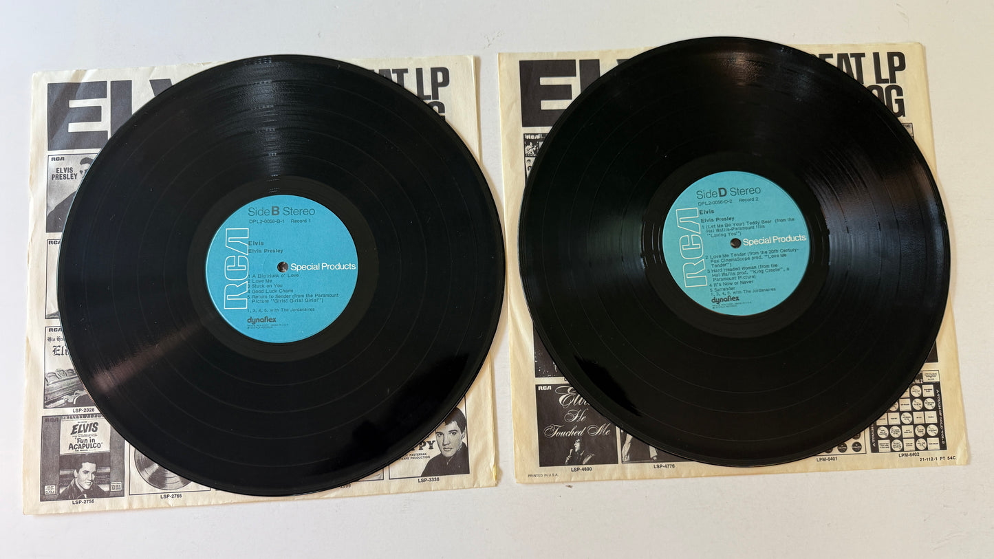 Elvis Presley Elvis Used Vinyl 2LP VG+\G+