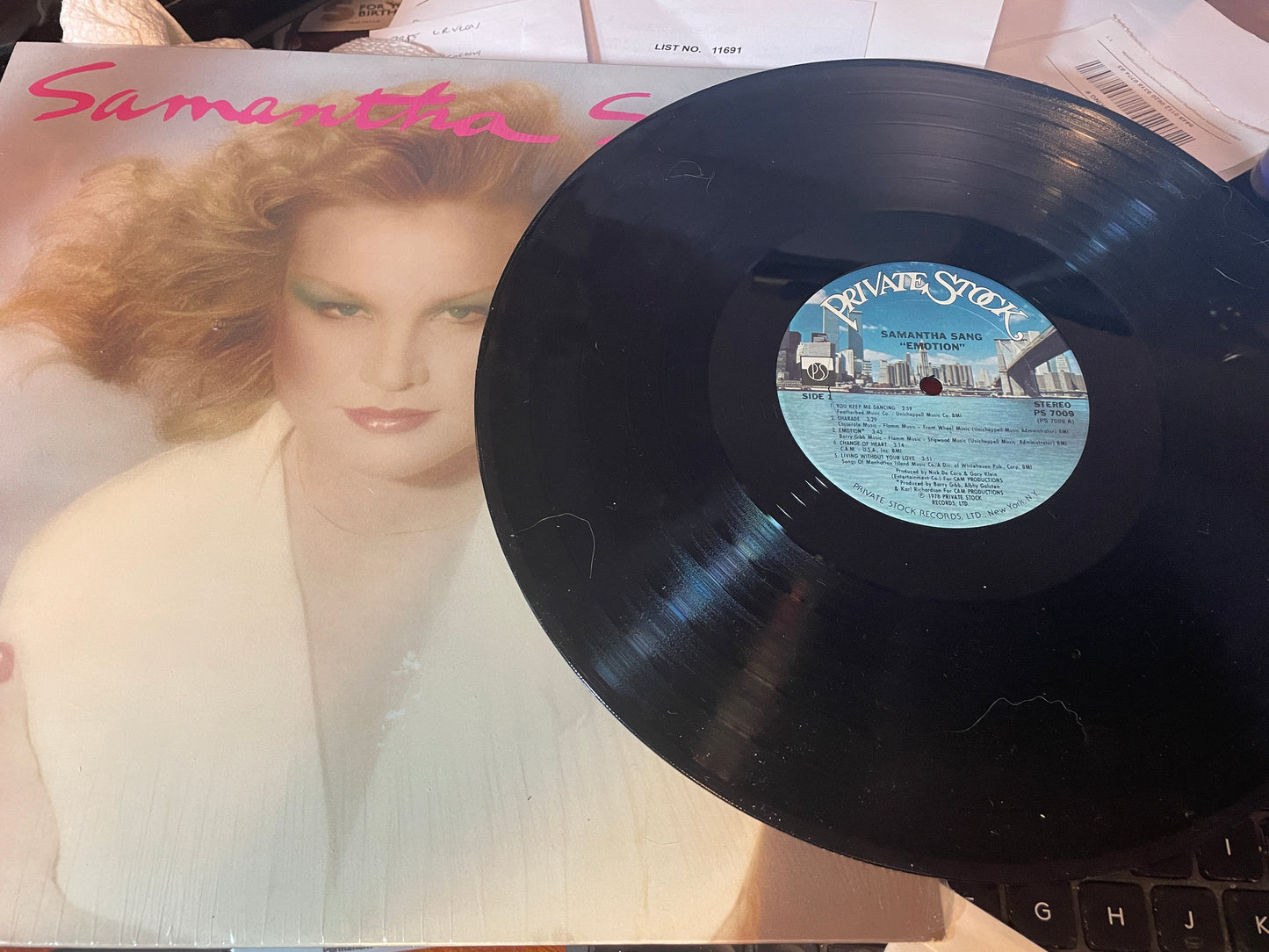 Samantha Sang Emotion Used Vinyl LP VG+\VG+