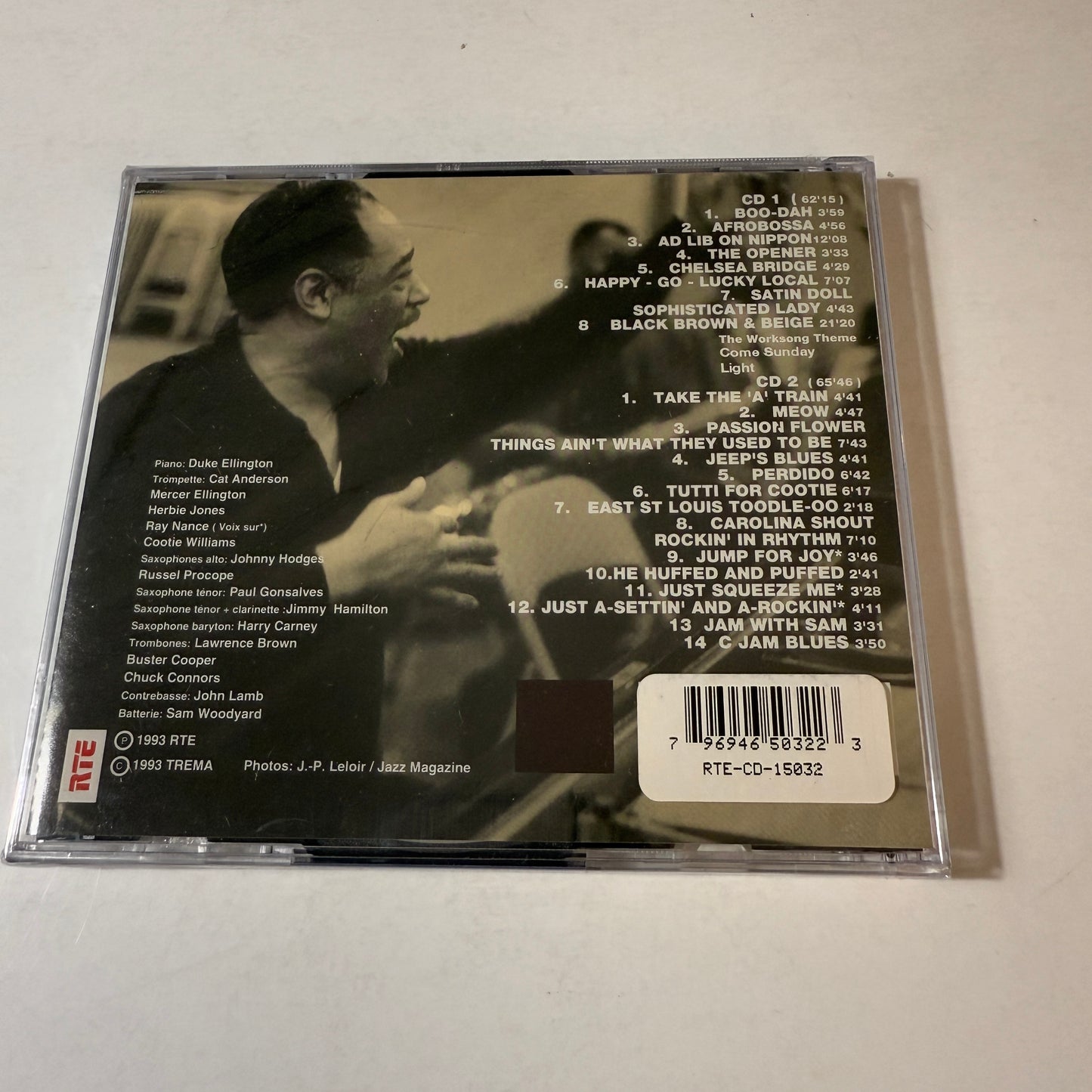 Duke Ellington And His Orchestra En Concert Avec Europe 1 New Sealed CD M\M