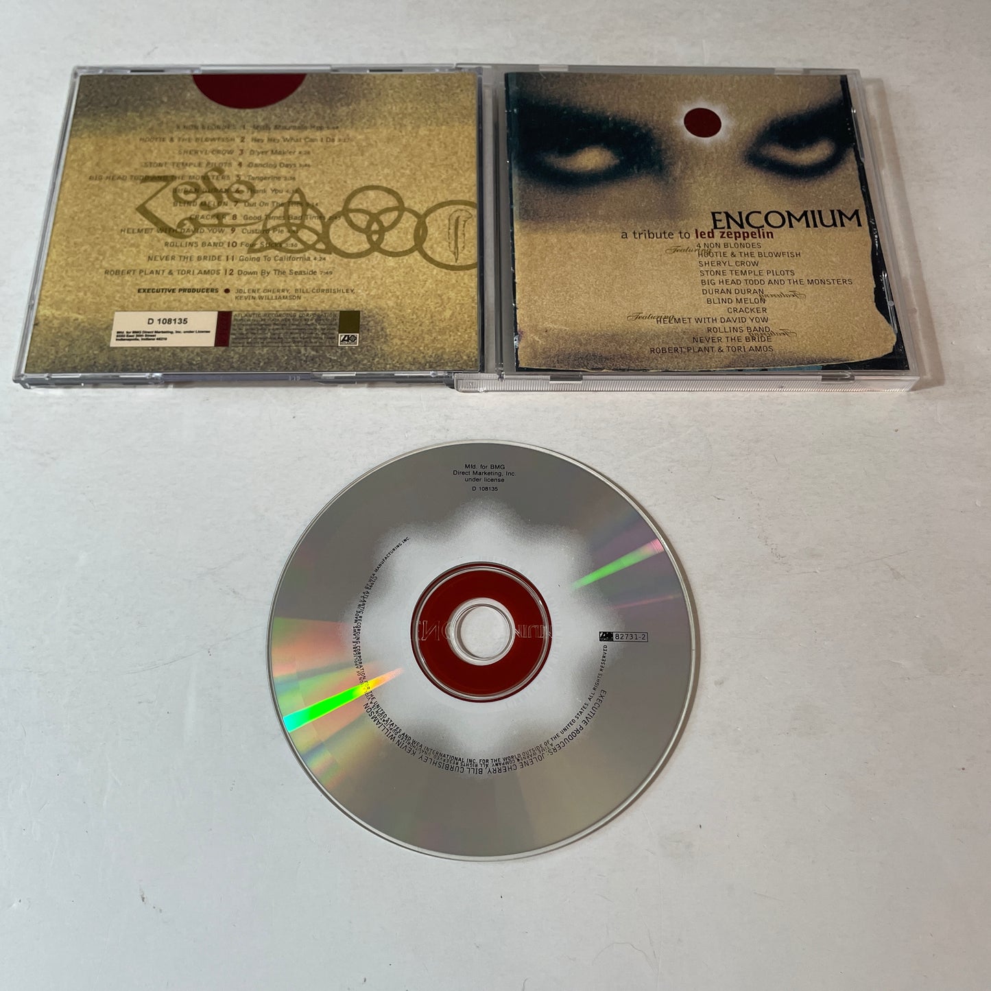 Various Encomium: A Tribute To Led Zeppelin Used CD VG+\VG+ – Slow ...