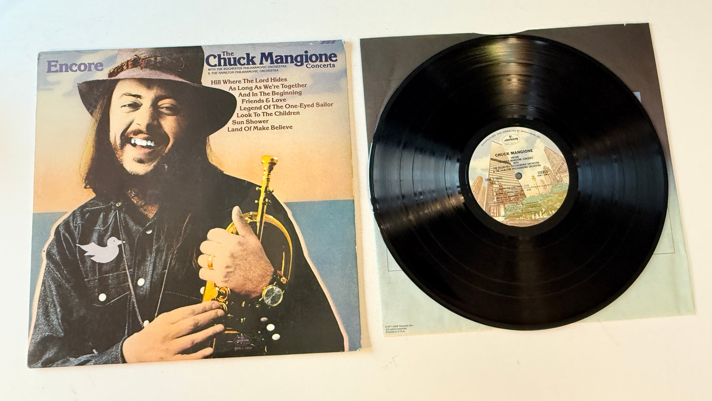 Chuck Mangione Encore - The Chuck Mangione Concerts Used Vinyl LP VG+\VG