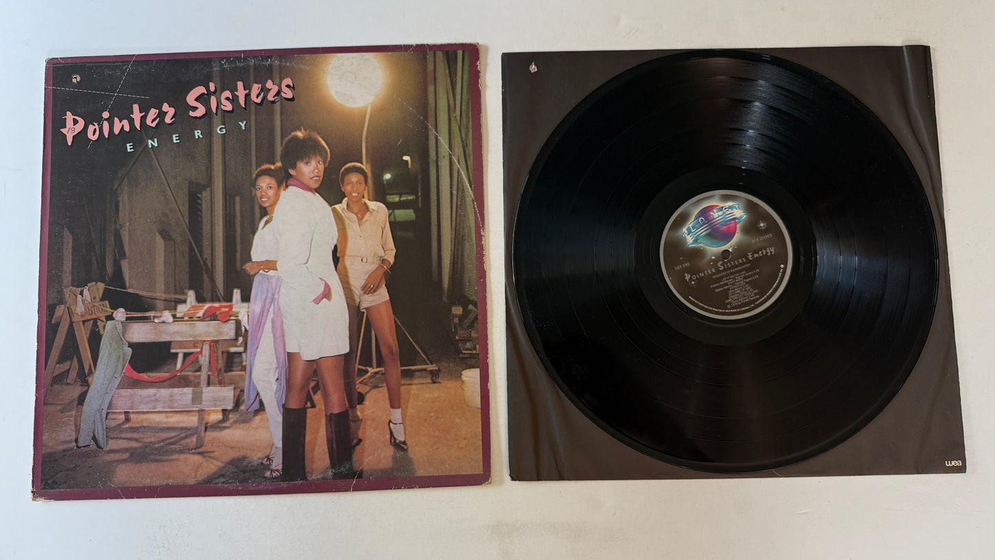 Pointer Sisters Energy Used Vinyl LP VG+\VG
