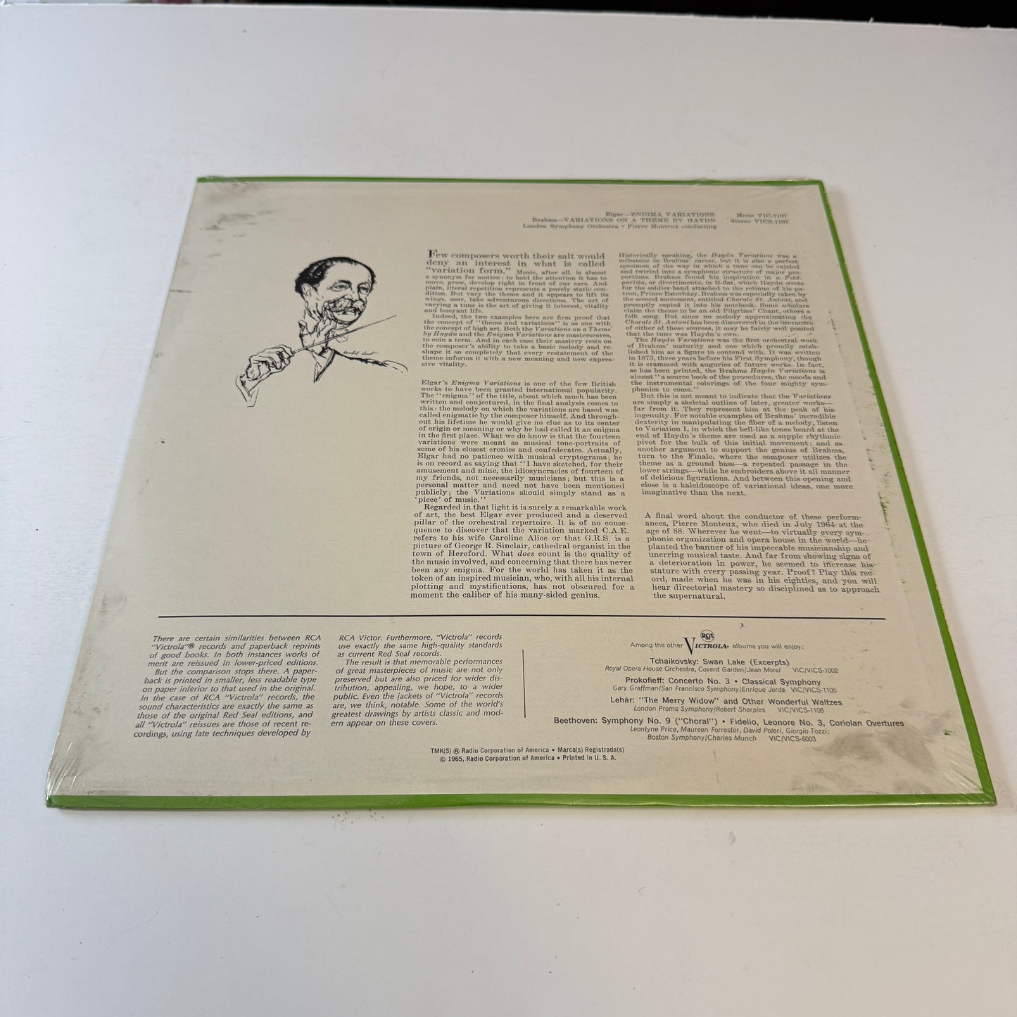 Sir Edward Elgar Enigma Variations / Variations On A Theme By Haydn Used Vinyl LP M\NM