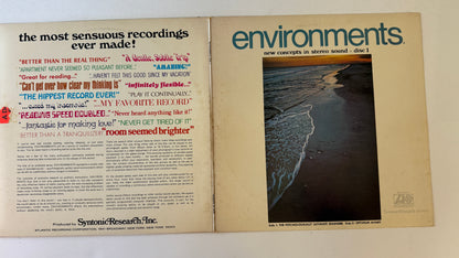 No Artist Environments (New Concepts In Stereo Sound - Disc 1) Used Vinyl LP VG+\VG