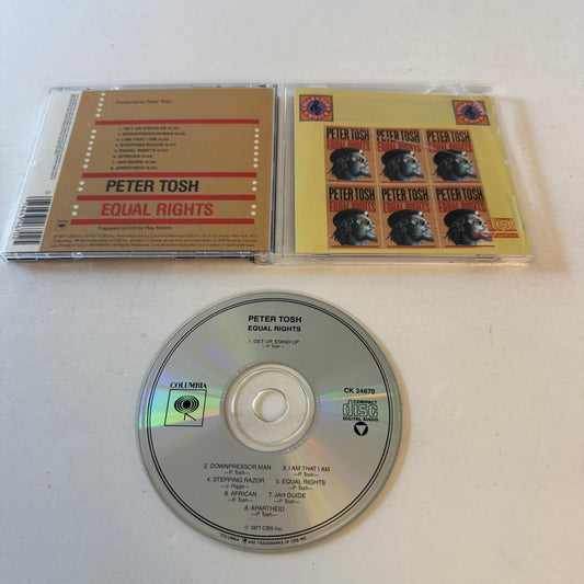 Peter Tosh Equal Rights Used CD VG+\VG+