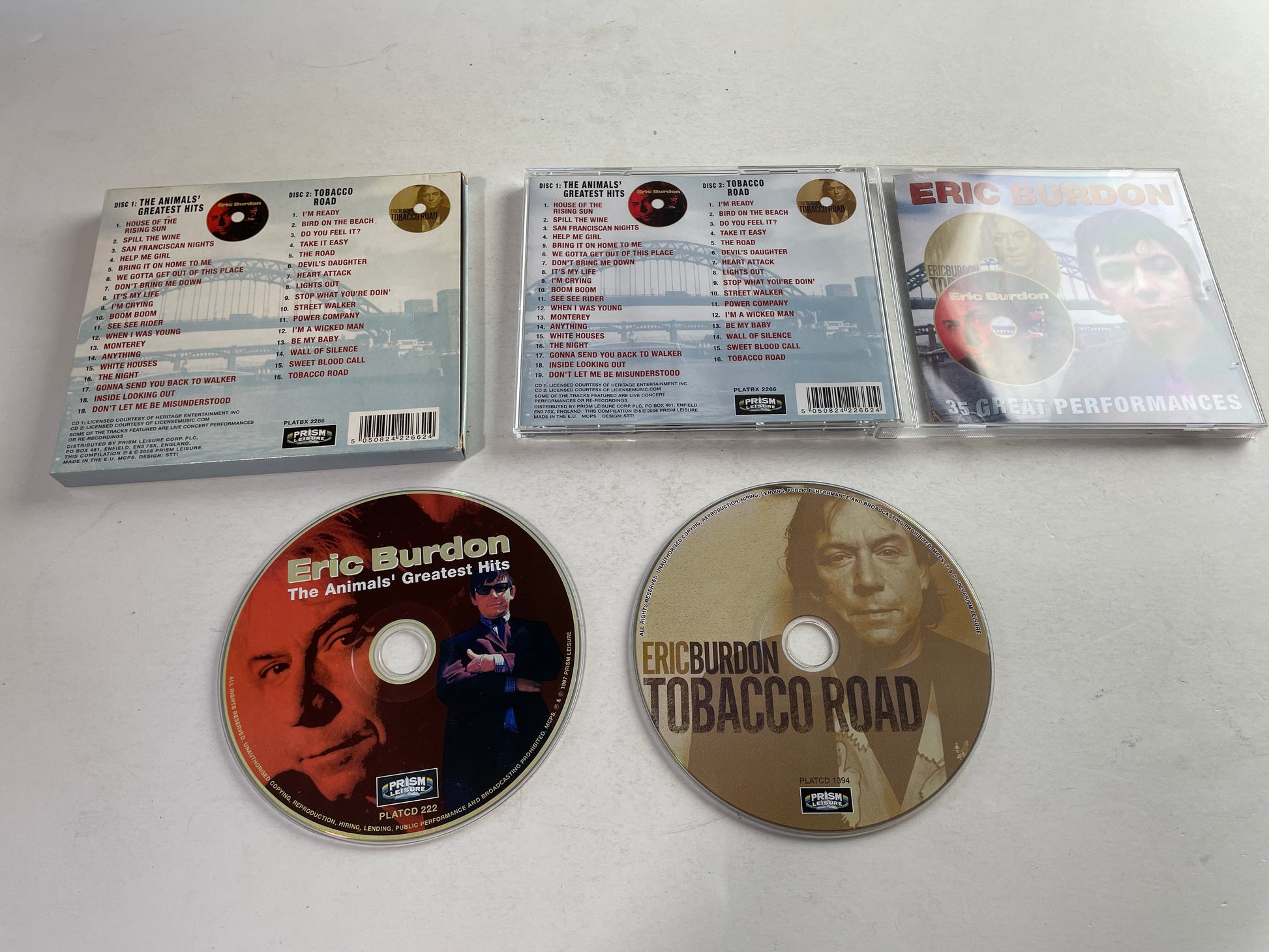 Eric Burdon 35 Great Performances \ Silver