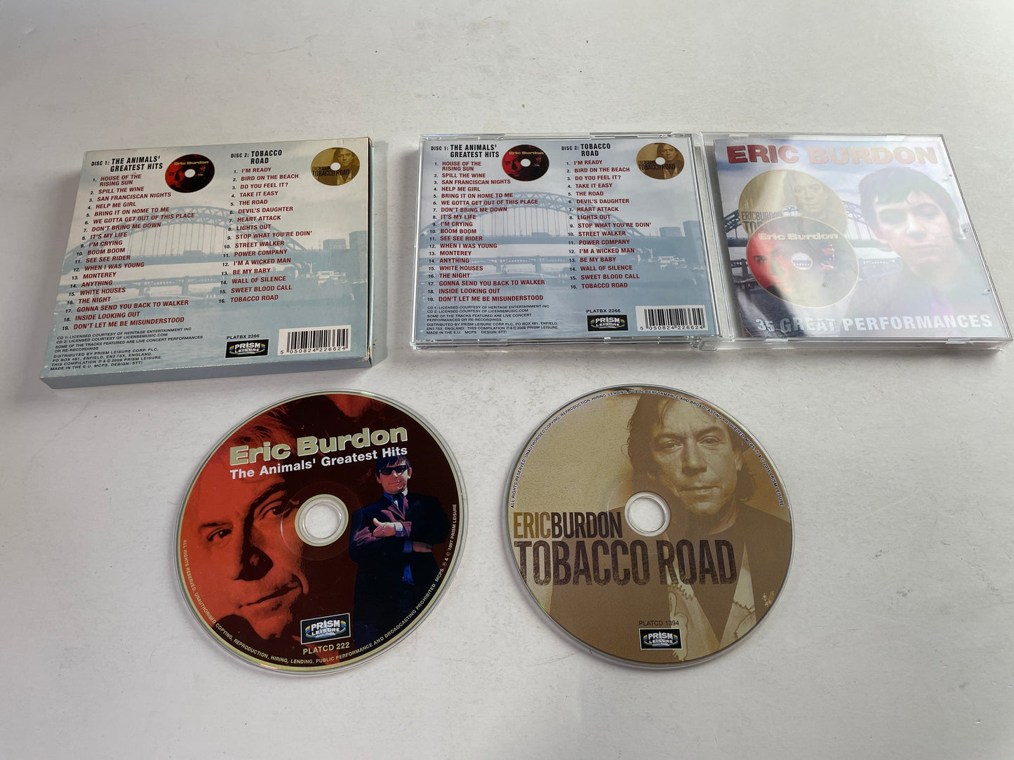 Eric Burdon 35 Great Performances \ Silver