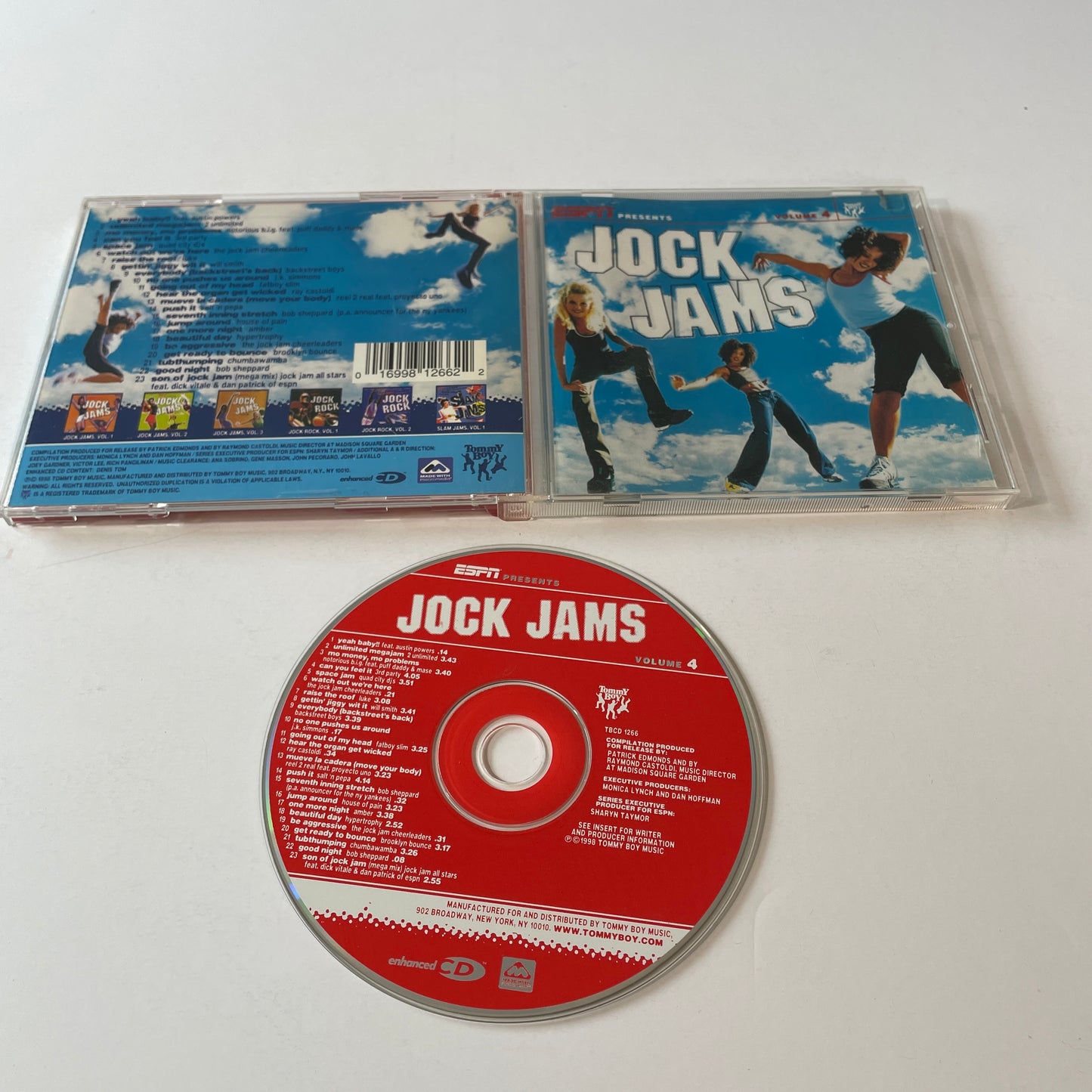 Various ESPN Presents Jock Jams Volume 4 Used CD VG+\VG+