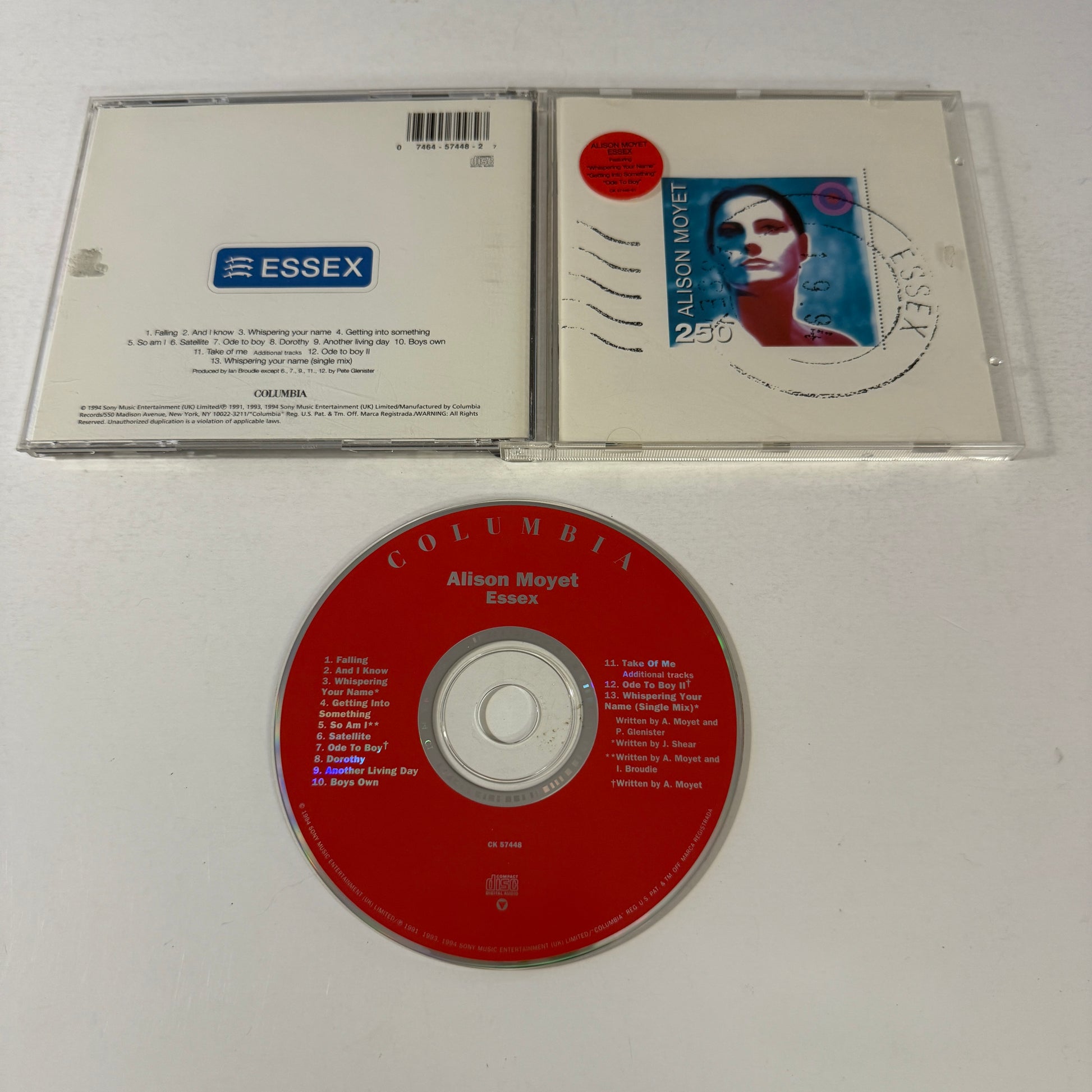 Alison Moyet Essex Used CD VG+\VG+