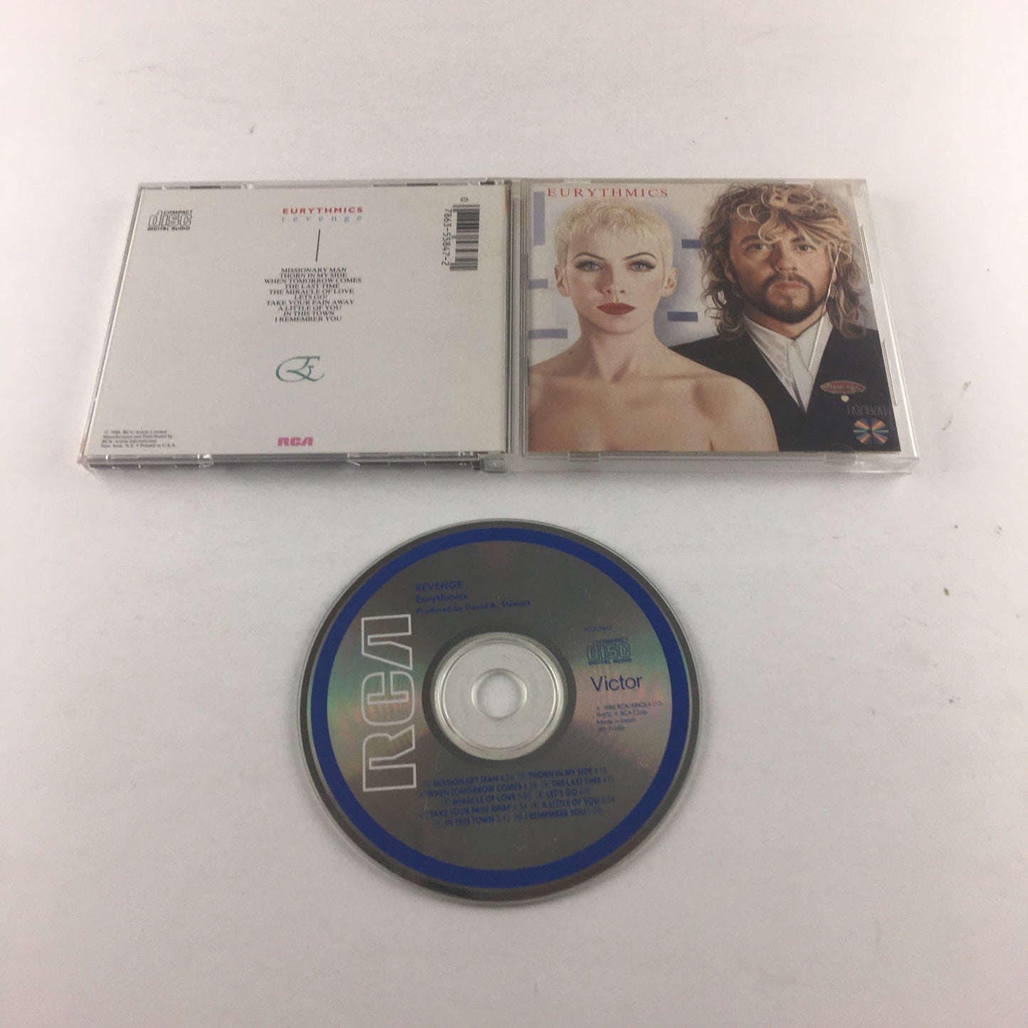 Eurythmics Revenge Used CD VG\VG