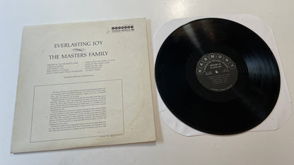 The Masters Family Everlasting Joy Used Vinyl LP VG+\VG+