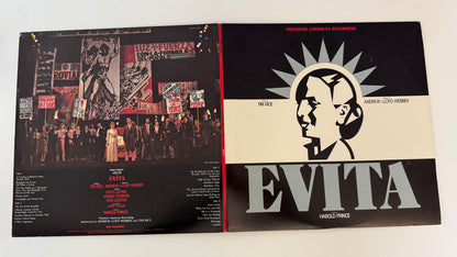 Andrew Lloyd Webber Evita: Premiere American Recording Used Vinyl 2LP VG+\VG