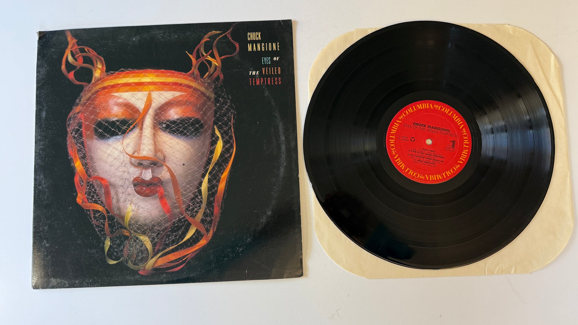 Chuck Mangione Eyes Of The Veiled Temptress Used Vinyl LP VG+\VG