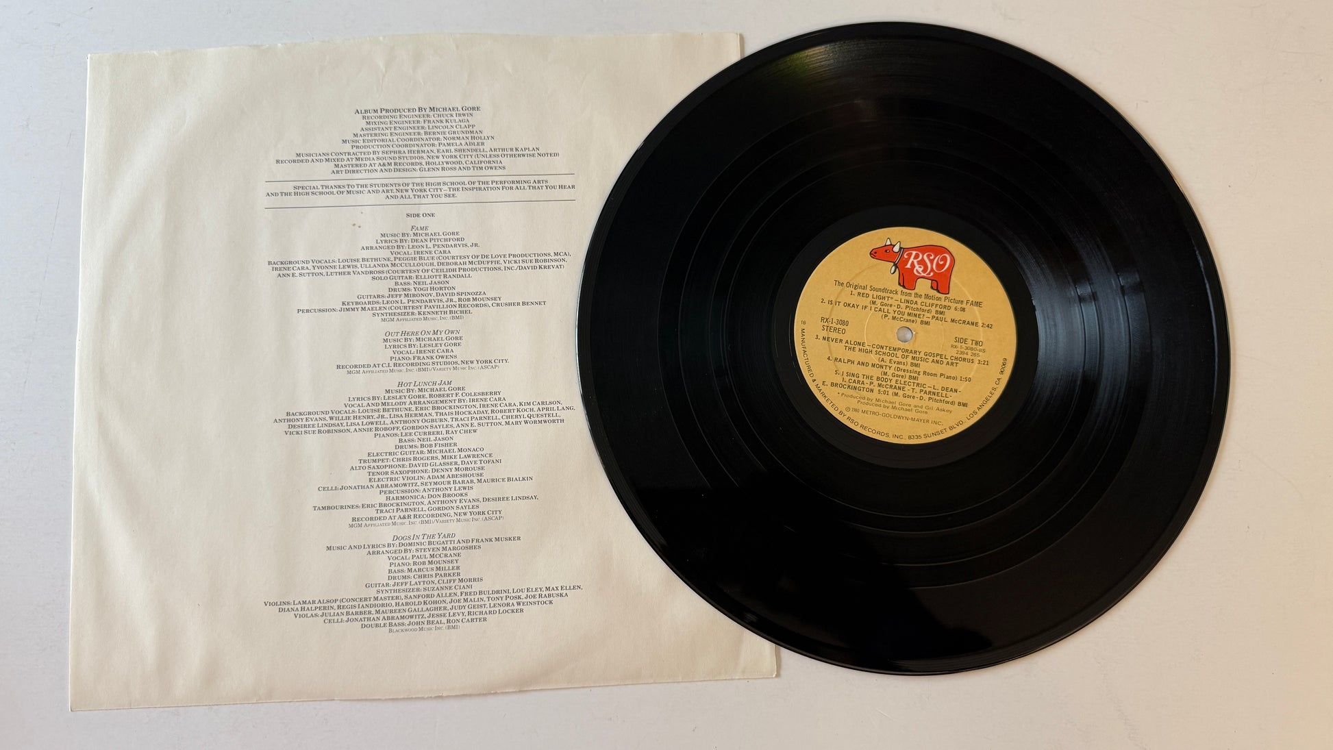 Various Fame - Original Soundtrack From The Motion Picture Used Vinyl LP VG+\VG