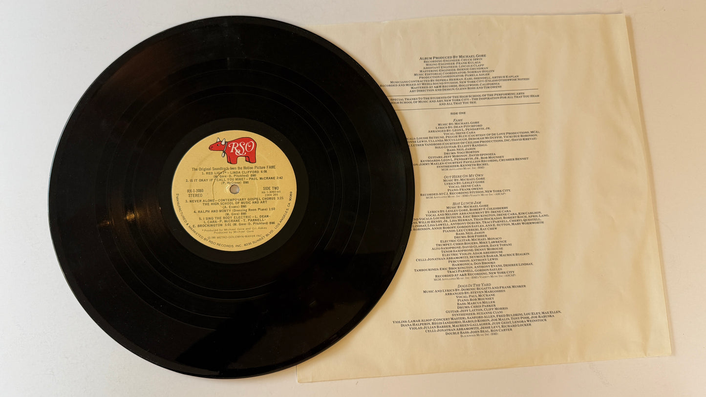 Various Fame - Original Soundtrack From The Motion Picture Used Vinyl LP VG+\VG