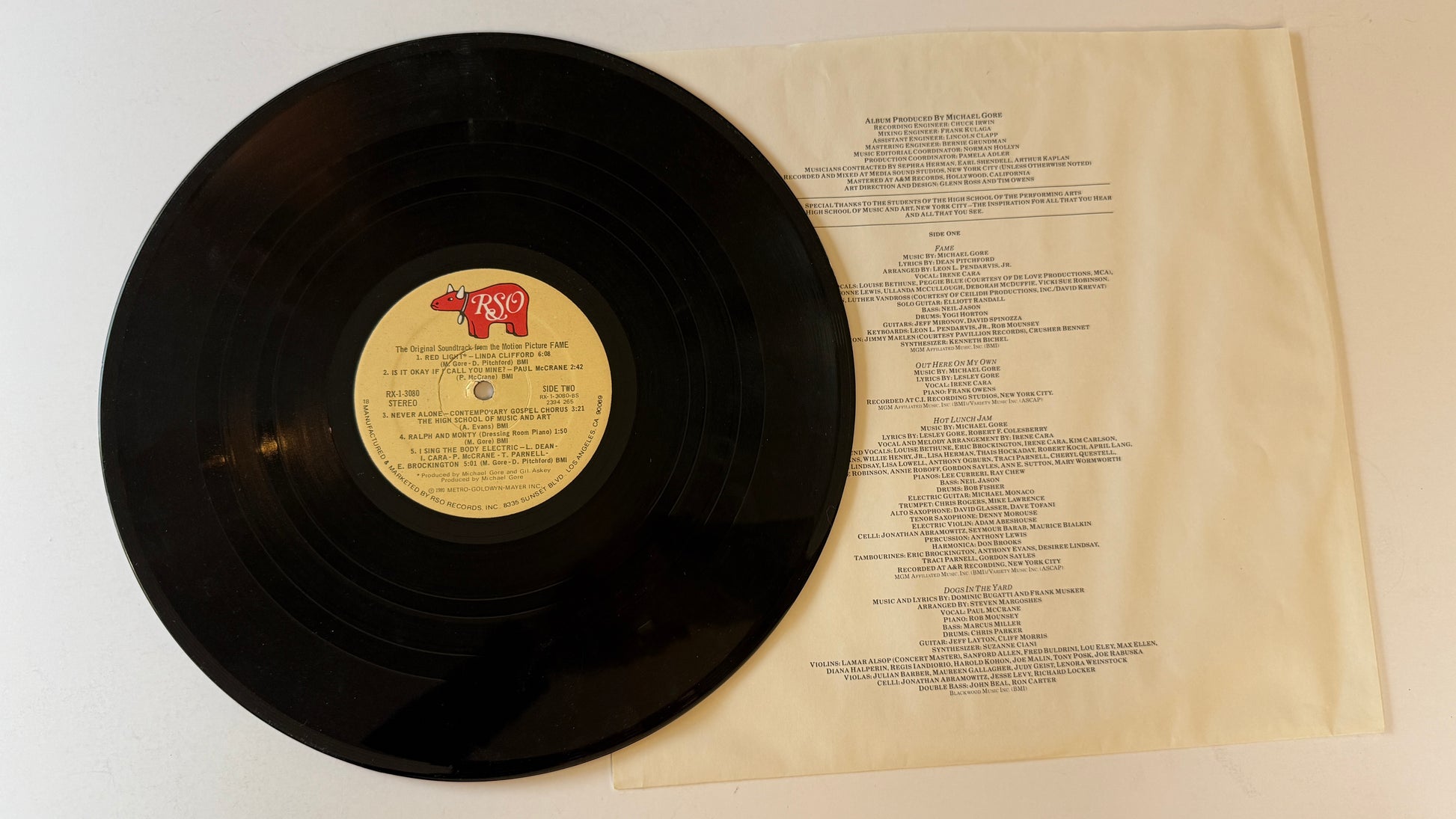 Various Fame - Original Soundtrack From The Motion Picture Used Vinyl LP VG+\VG