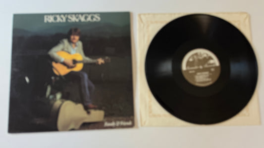 Ricky Skaggs Family & Friends Used Vinyl LP VG+\VG