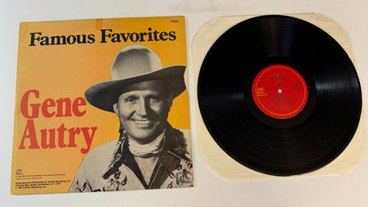 Gene Autry Famous Favorites Used Vinyl LP VG+\VG+