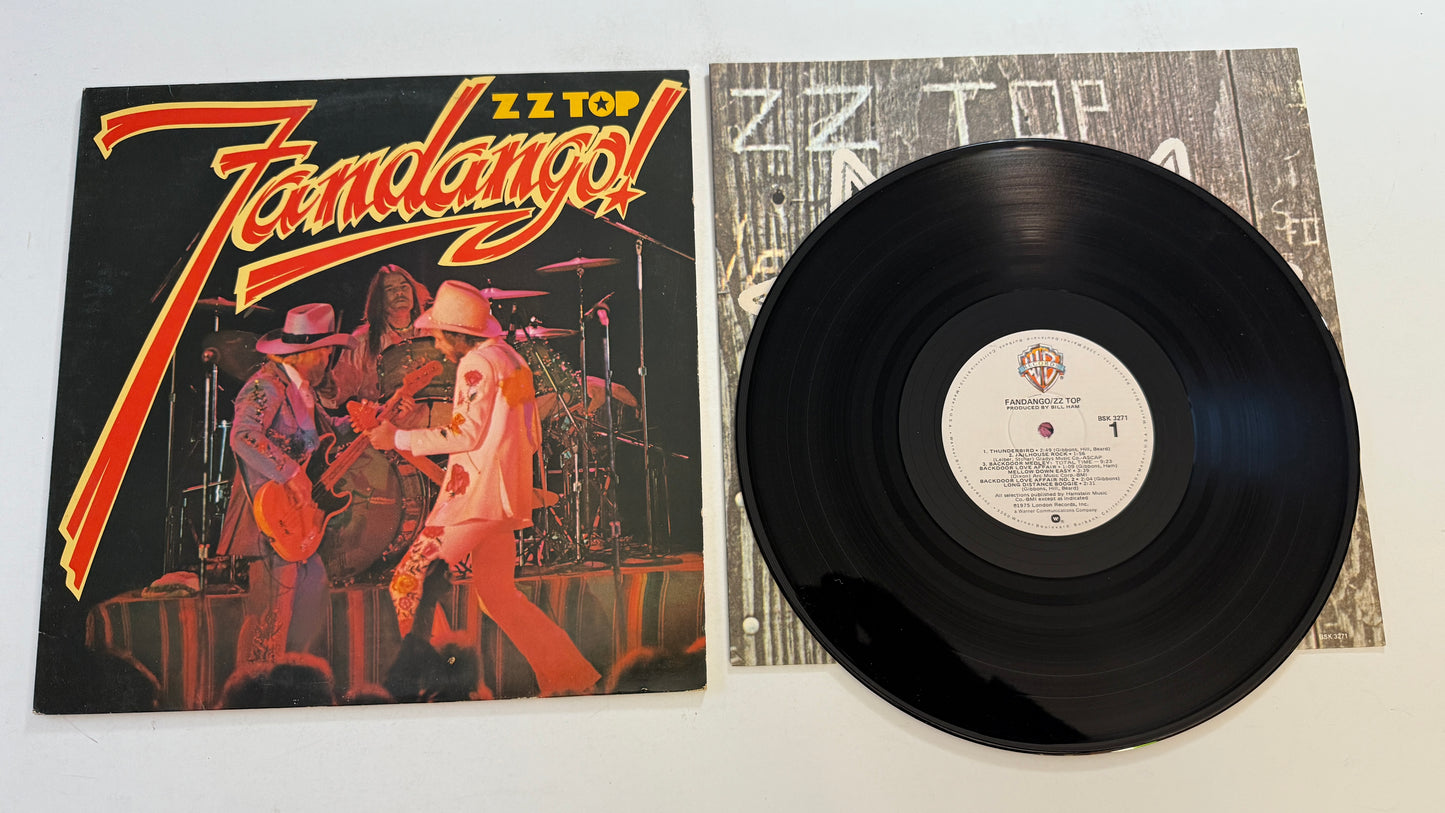 ZZ Top Fandango! Used Vinyl LP VG+\VG