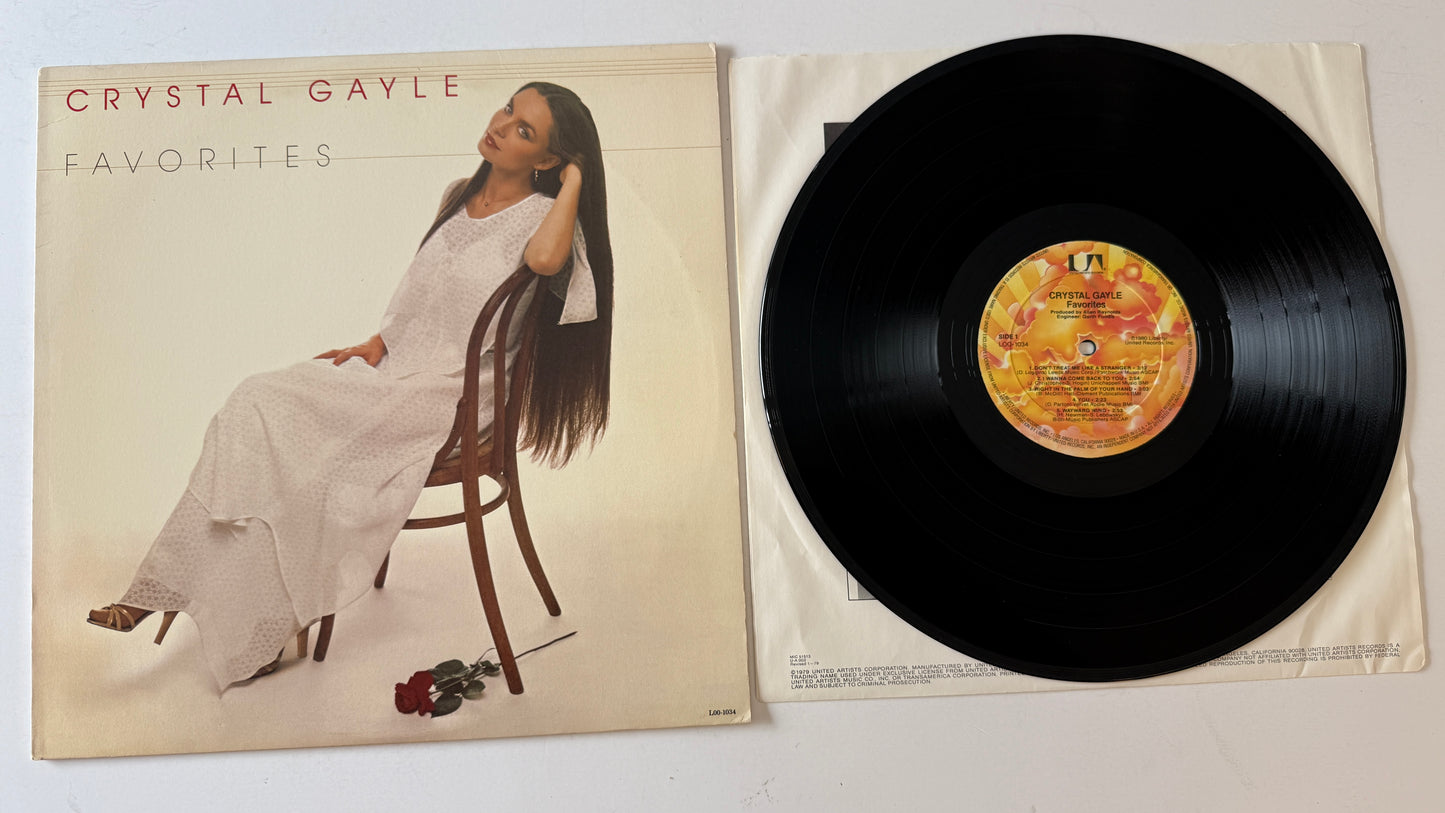 Crystal Gayle Favorites Used Vinyl LP VG+\VG+