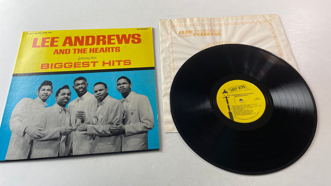 Lee Andrews & The Hearts Featuring Their Biggest Hits Used Vinyl LP VG+\VG+