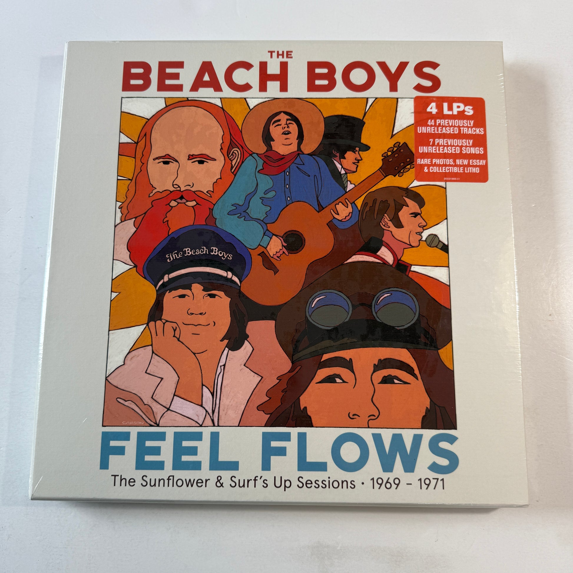 The Beach Boys Feel Flows (The Sunflower & Surf's Up Sessions 1969-1971) New Vinyl Box Set M\M