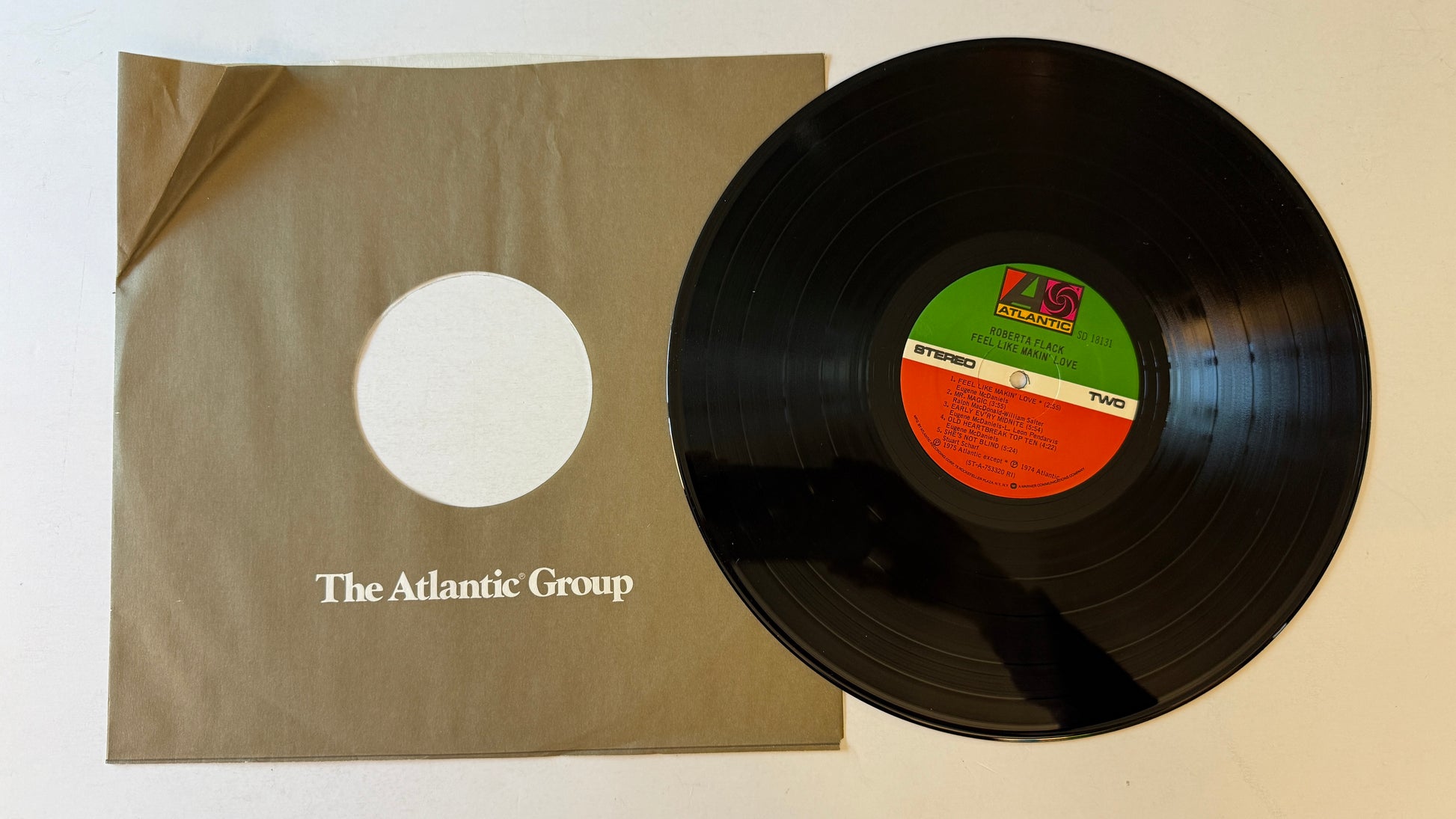 Roberta Flack Feel Like Makin' Love Used Vinyl LP VG+\VG+