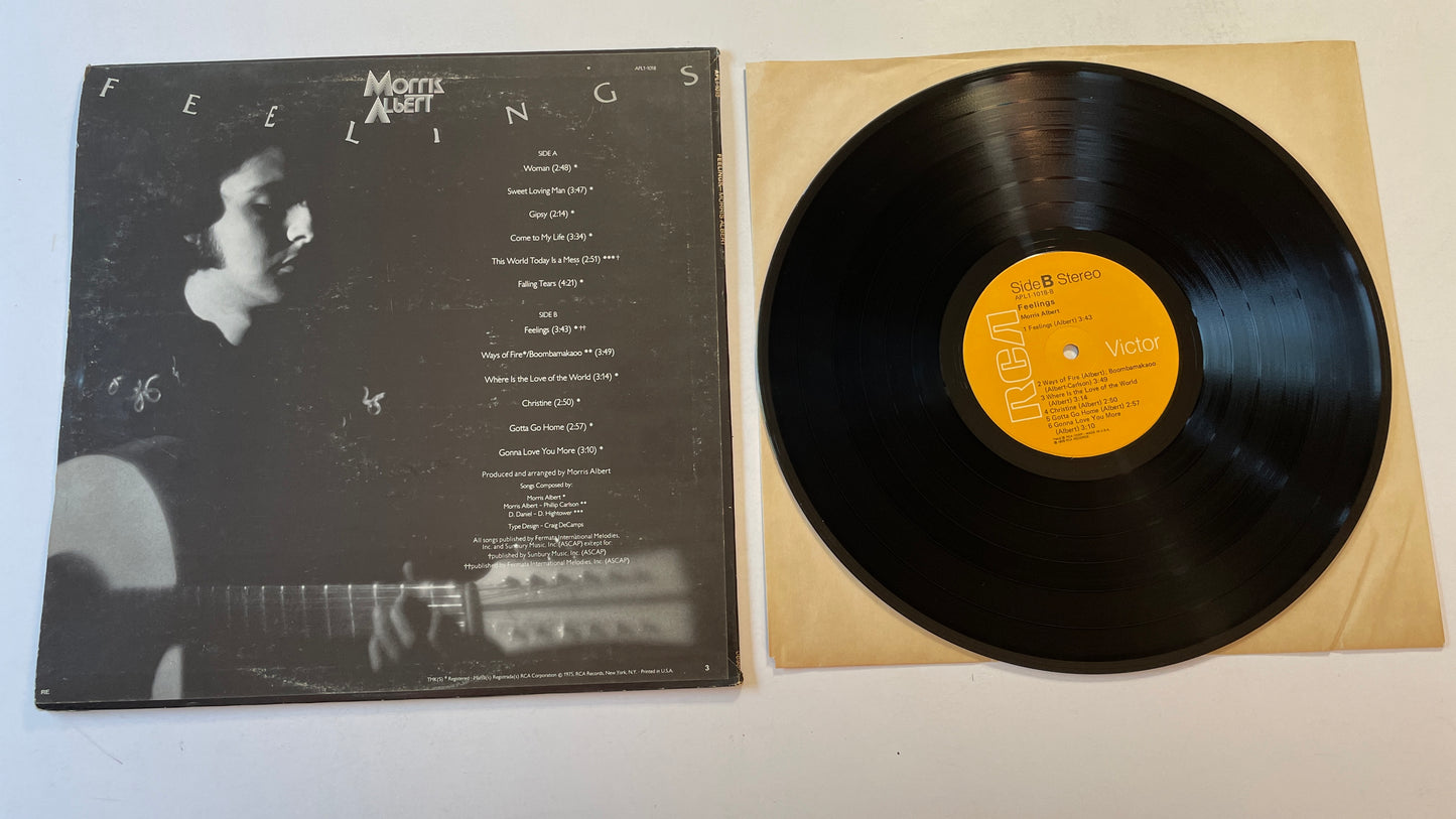 Morris Albert Feelings Used Vinyl LP VG+\VG