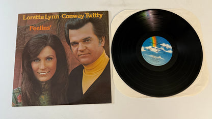 Conway Twitty & Loretta Lynn Feelins' Used Vinyl LP VG+\VG+