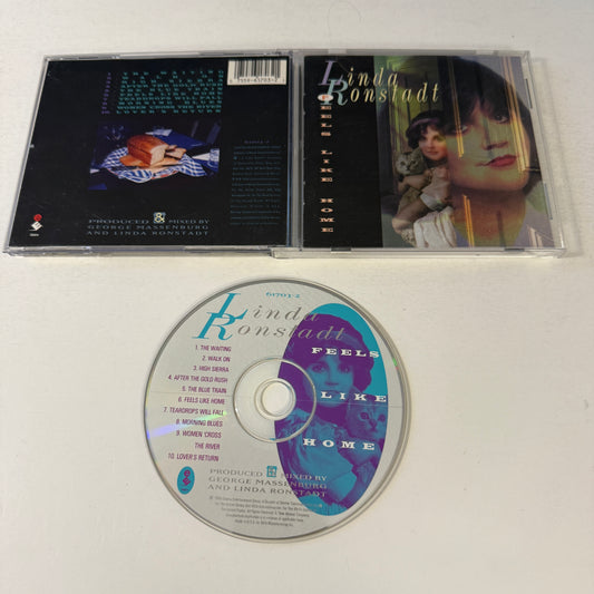 Linda Ronstadt Feels Like Home Used CD VG+\VG+