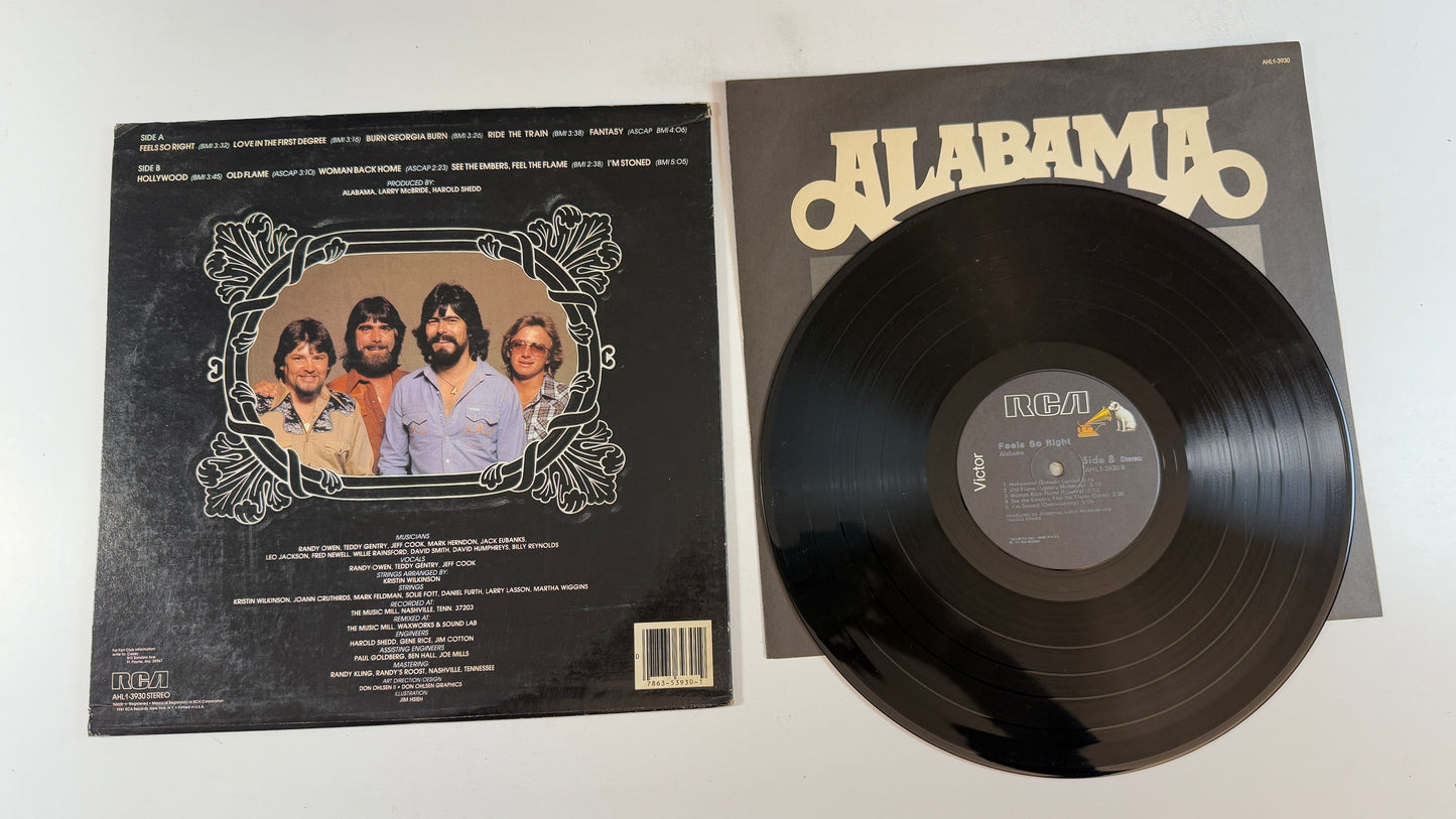 Alabama Feels So Right Used Vinyl LP VG+\VG