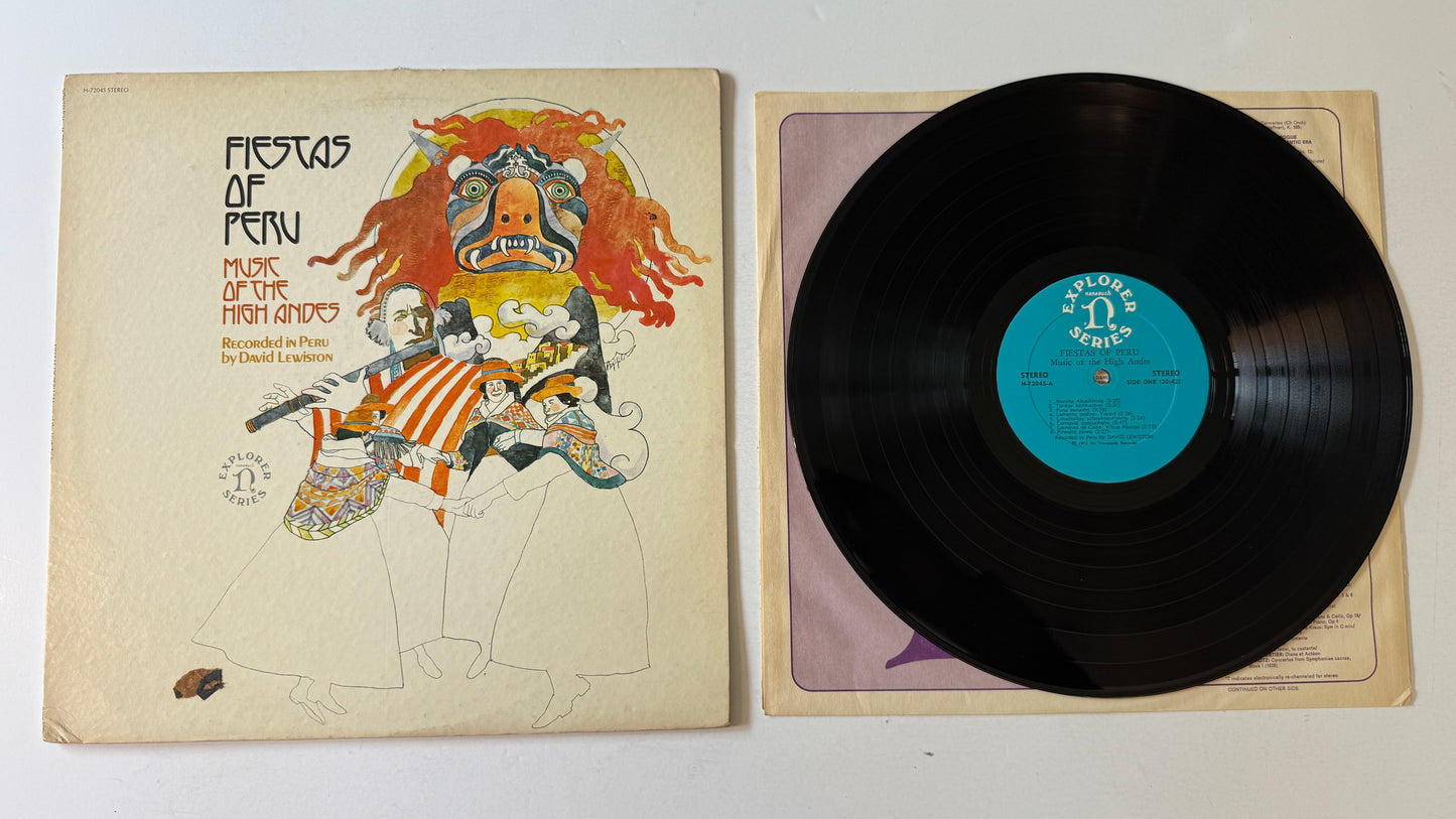 Unknown Artist Fiestas Of Peru (Music Of The High Andes) Used Vinyl LP VG+\VG