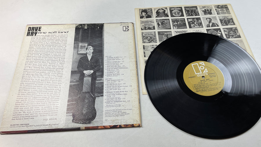 Dave Ray Fine Soft Land Used Vinyl LP VG+\VG+
