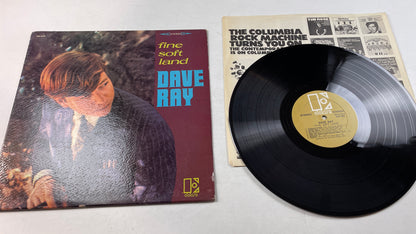 Dave Ray Fine Soft Land Used Vinyl LP VG+\VG+