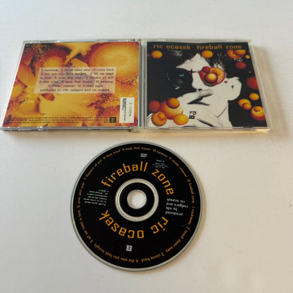 Ric Ocasek Fireball Zone Used CD VG+\VG+