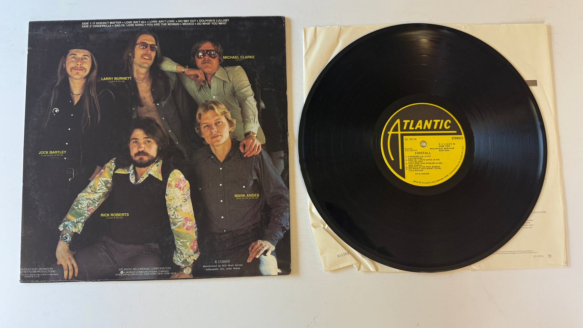 Firefall Firefall Used Vinyl LP VG+\VG