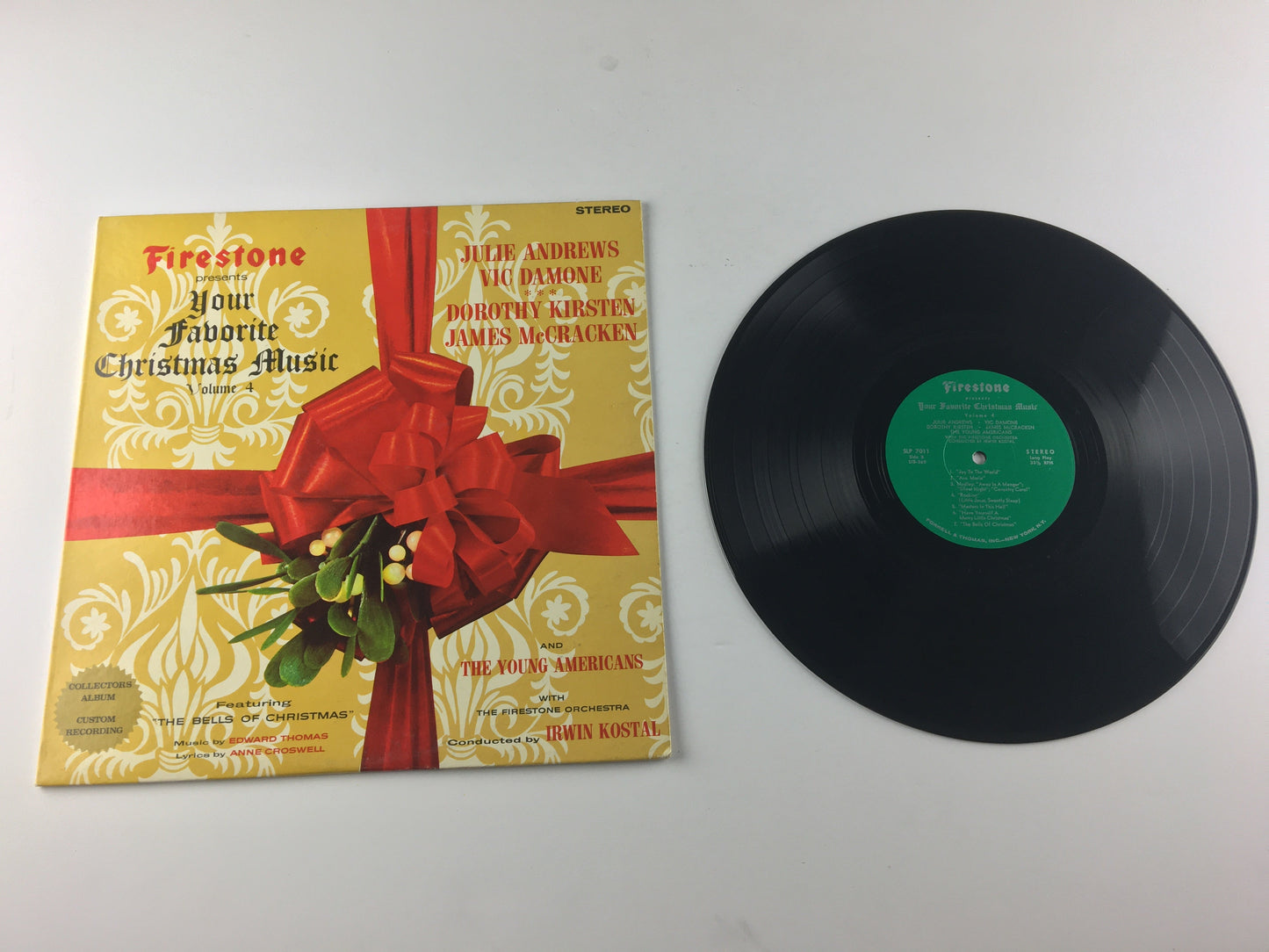 Firestone Your Favorite Christmas Music Volume 4 Used Vinyl LP VG\VG+