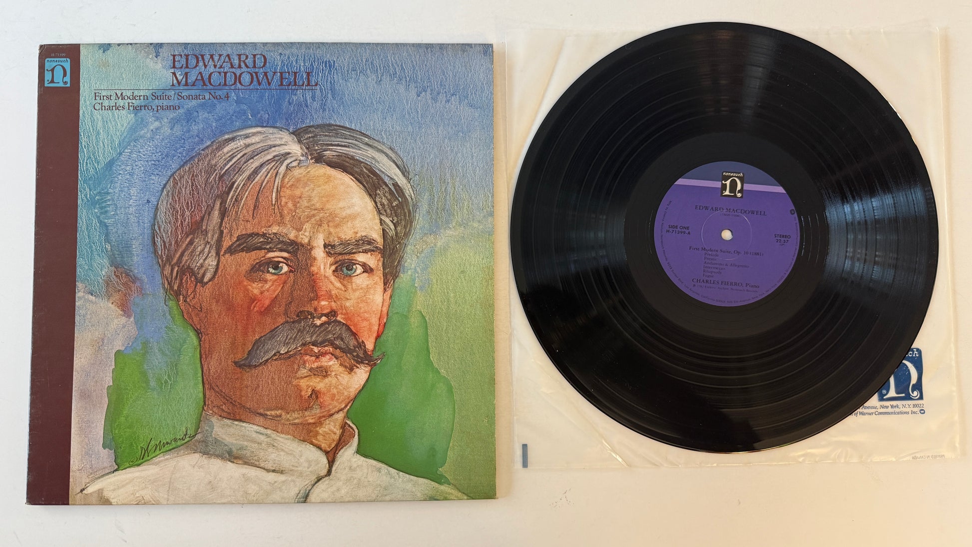 Edward MacDowell First Modern Suite / Sonata No. 4 Used Vinyl LP VG+\VG+