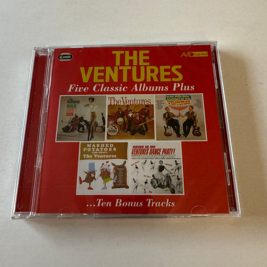 The Ventures Five Classic Albums Plus...Ten Bonus Tracks New Sealed 2CD M\M
