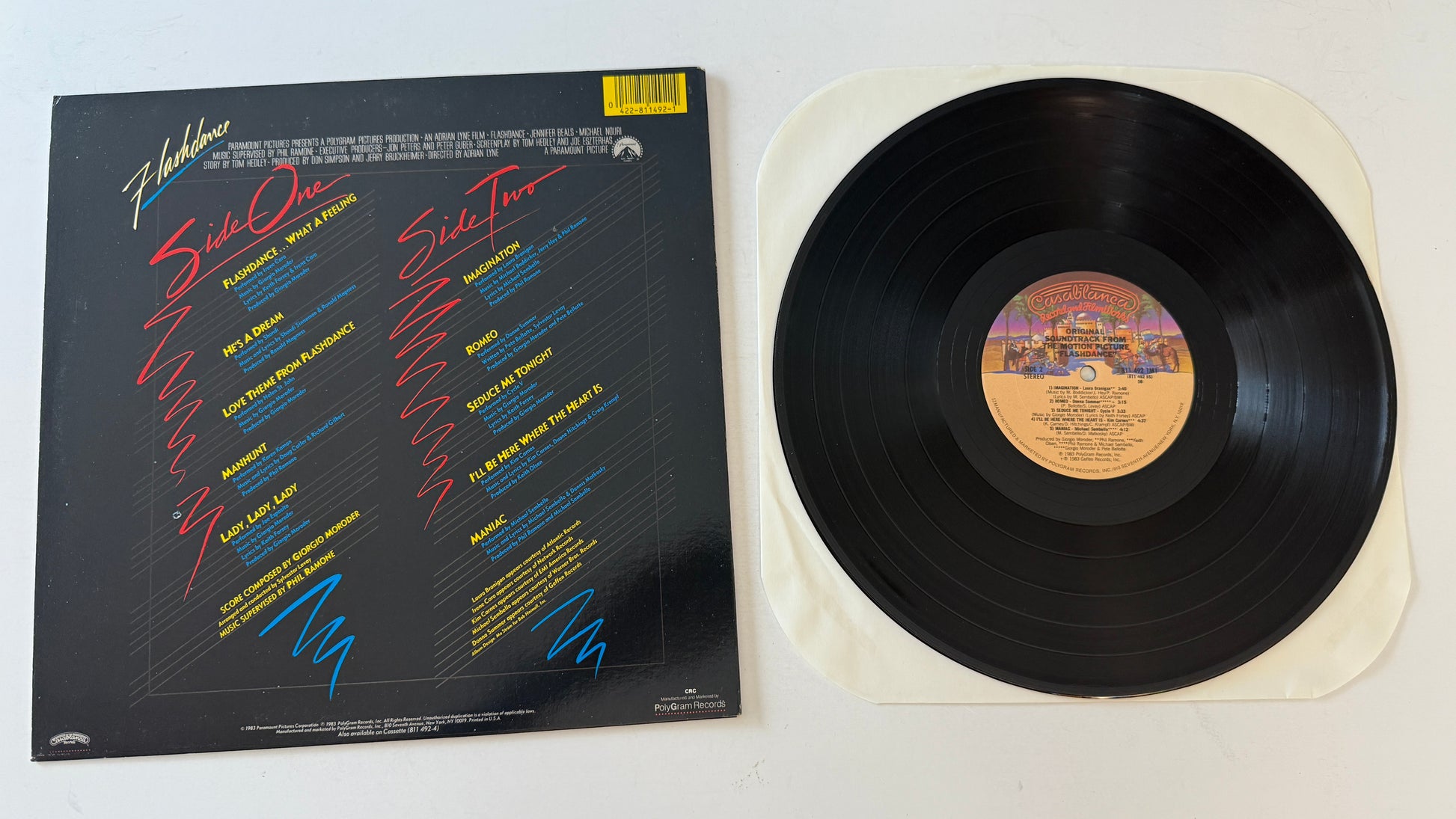 Various Flashdance (Original Soundtrack From The Motion Picture) Used Vinyl LP VG+\VG
