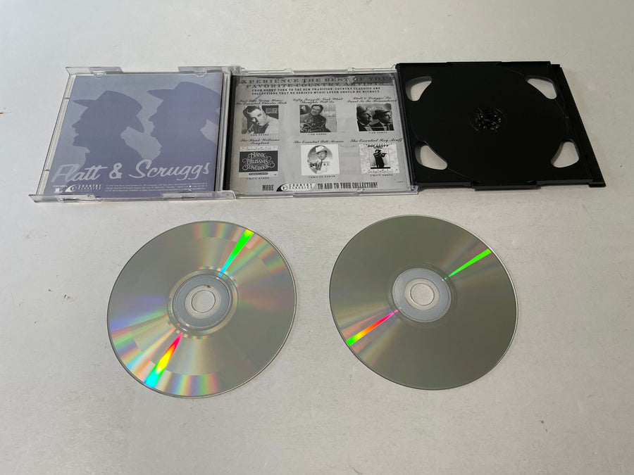Flatt & Scruggs The Essential Flatt & Scruggs: 'Tis Sweet To Be Remembered.. Used 2CD VG+\VG+