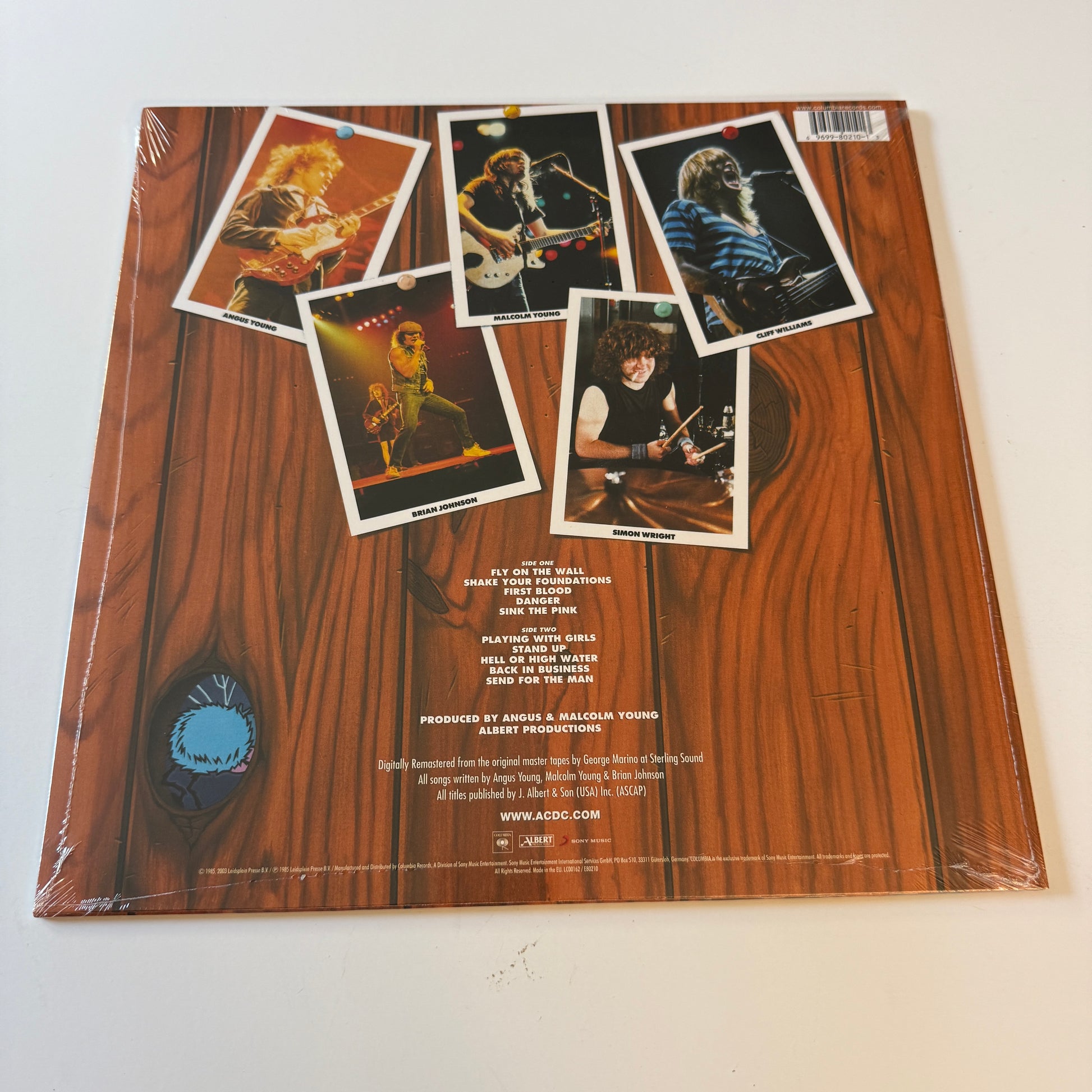 AC/DC Fly On The Wall New Vinyl LP M\M