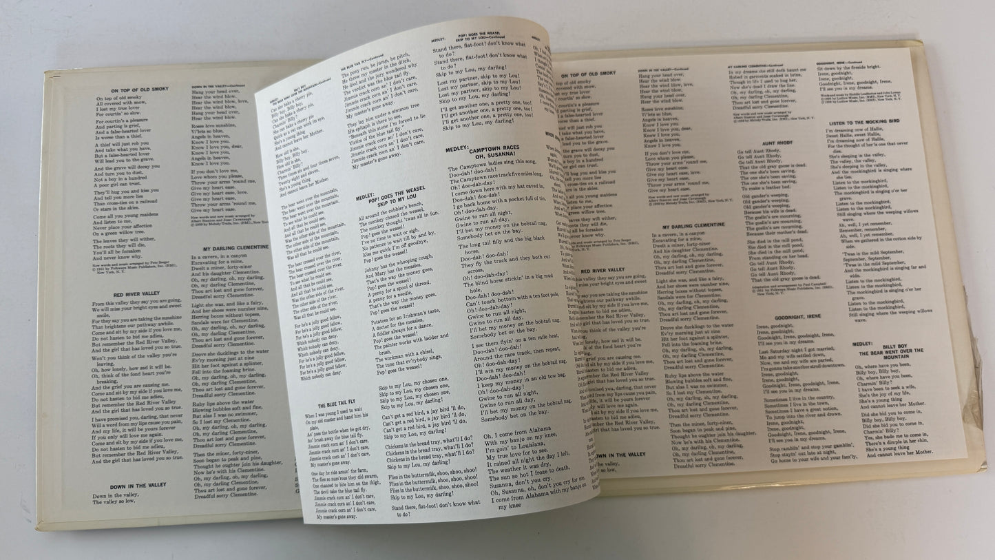 Mitch Miller And The Gang Folk Songs Sing Along With Mitch Used Vinyl LP VG+\VG+